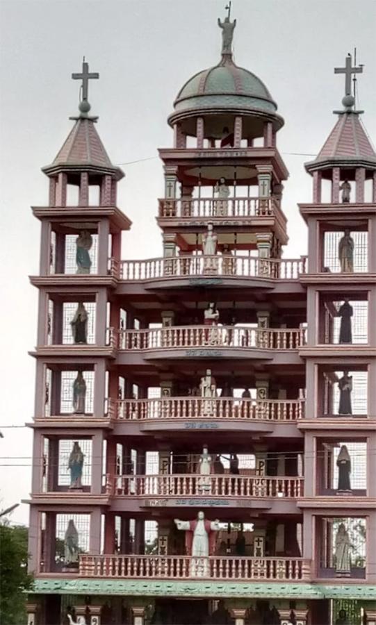 Our Lady Of Nirmalagiri Church Gowripatnam West Godavari13