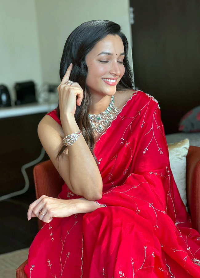 'KGF' beauty Srinidhi Shetty looks like a red rose (Photos)12