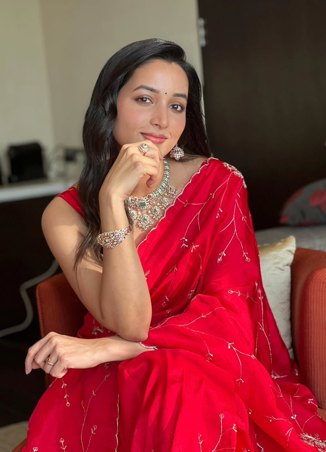 'KGF' beauty Srinidhi Shetty looks like a red rose (Photos)7