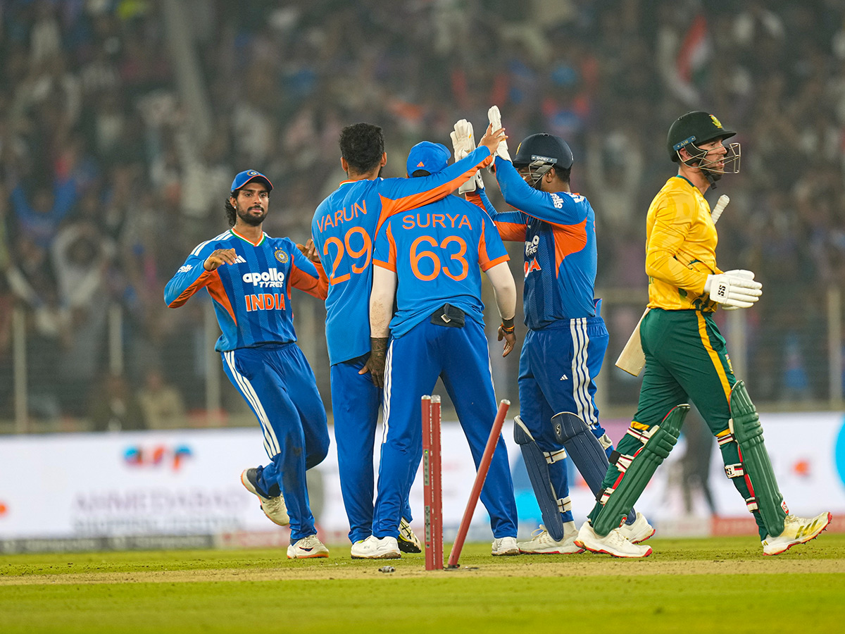 T20 cricket match between India and South Africa in Ahmedabad9