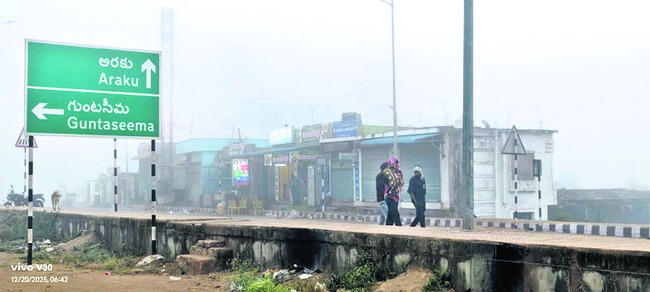 కొనసాగుతున్న చలి, మంచు 1