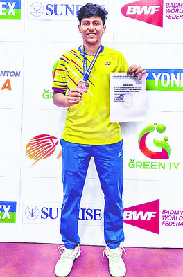 ఇంటర్నేషనల్‌ బ్యాడ్మింటన్‌ పోటీల్లో న్యుమేర్‌ సత్తా  2