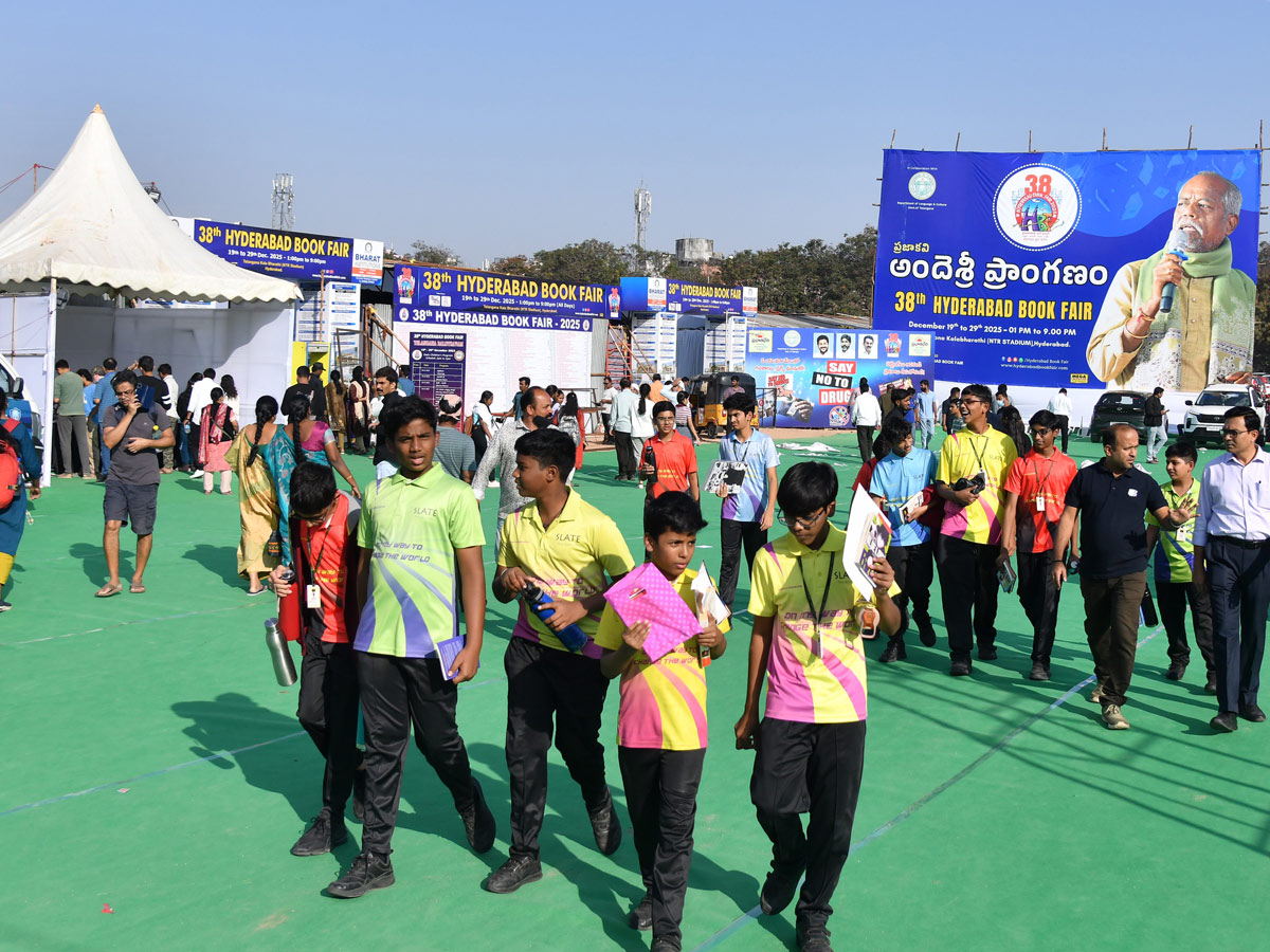 38th Hyderabad Book Fair At NTR Stadium Photos16