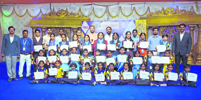 వైజ్ఞానిక ప్రదర్శనలో విద్యార్థుల ప్రతిభ 1