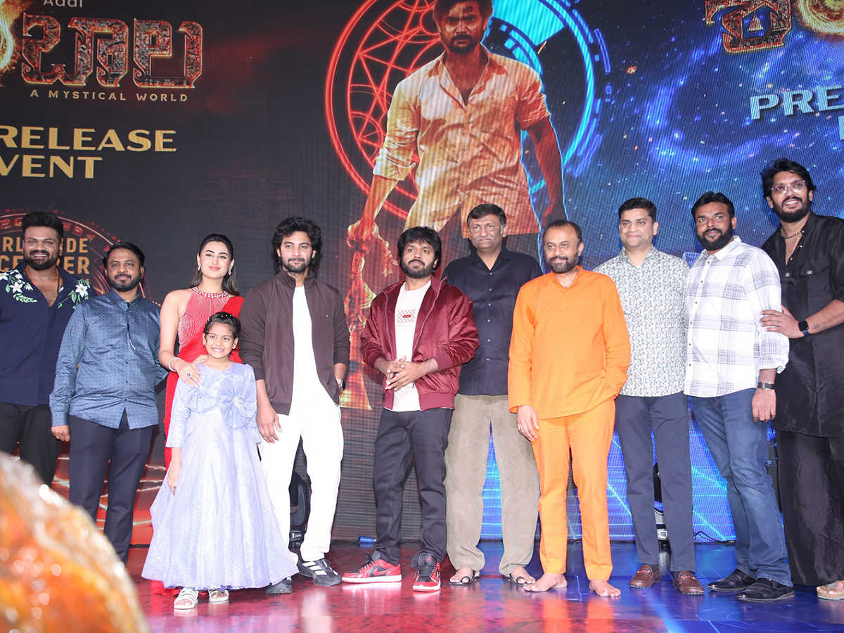 Aadi Sai Kumar : Shambhala Movie Pre Release Event Photos9