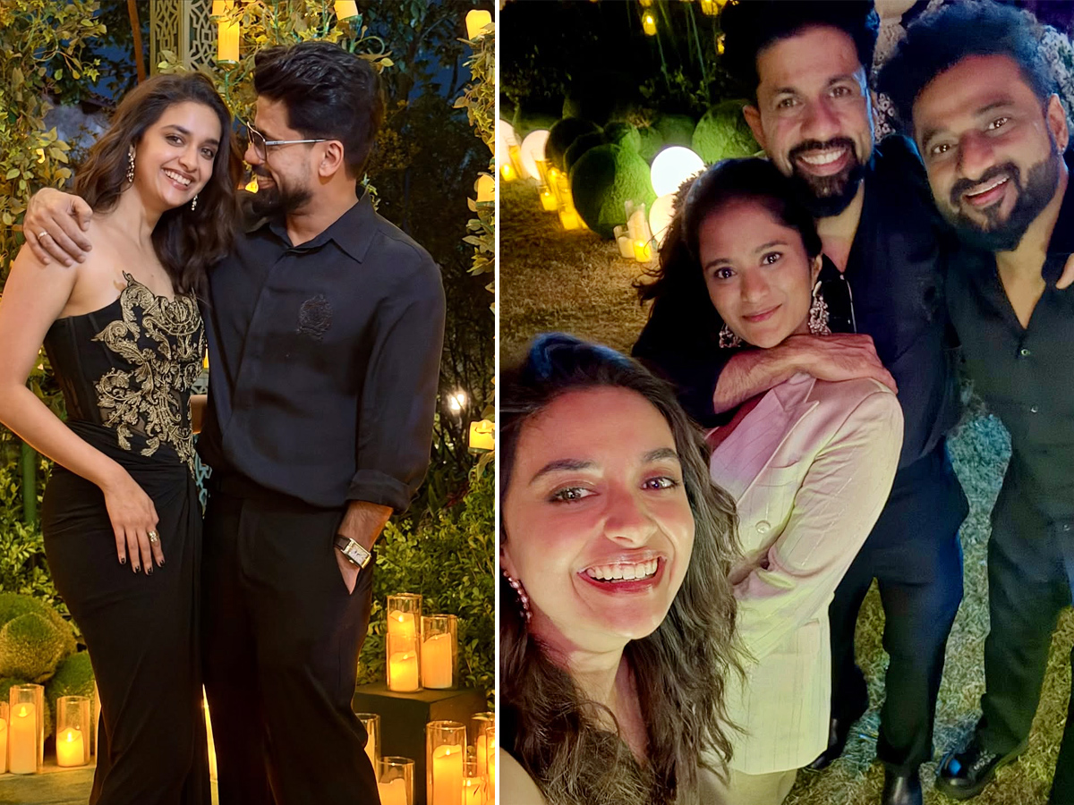 Actress Keerthy Suresh And Nani Wife Dance Viral Photos1