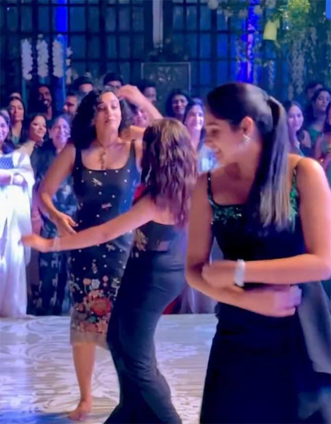 Actress Keerthy Suresh And Nani Wife Dance Viral Photos12