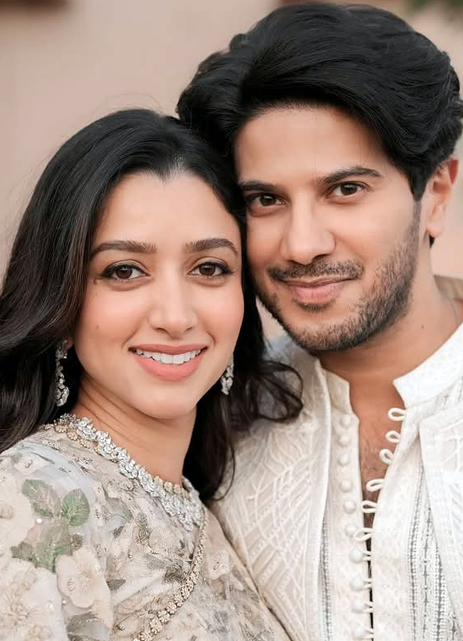 Dulquer Salmaan's cute post about his wife on their wedding anniversary (Photos).11