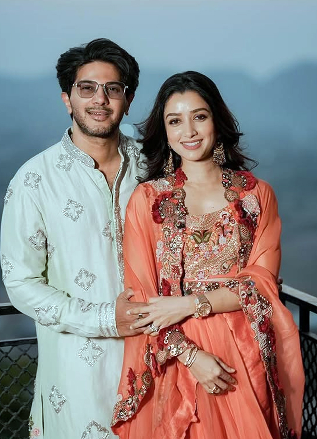 Dulquer Salmaan's cute post about his wife on their wedding anniversary (Photos).13