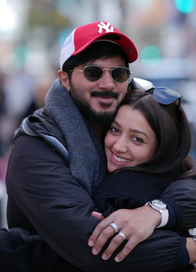 Dulquer Salmaan's cute post about his wife on their wedding anniversary (Photos).4