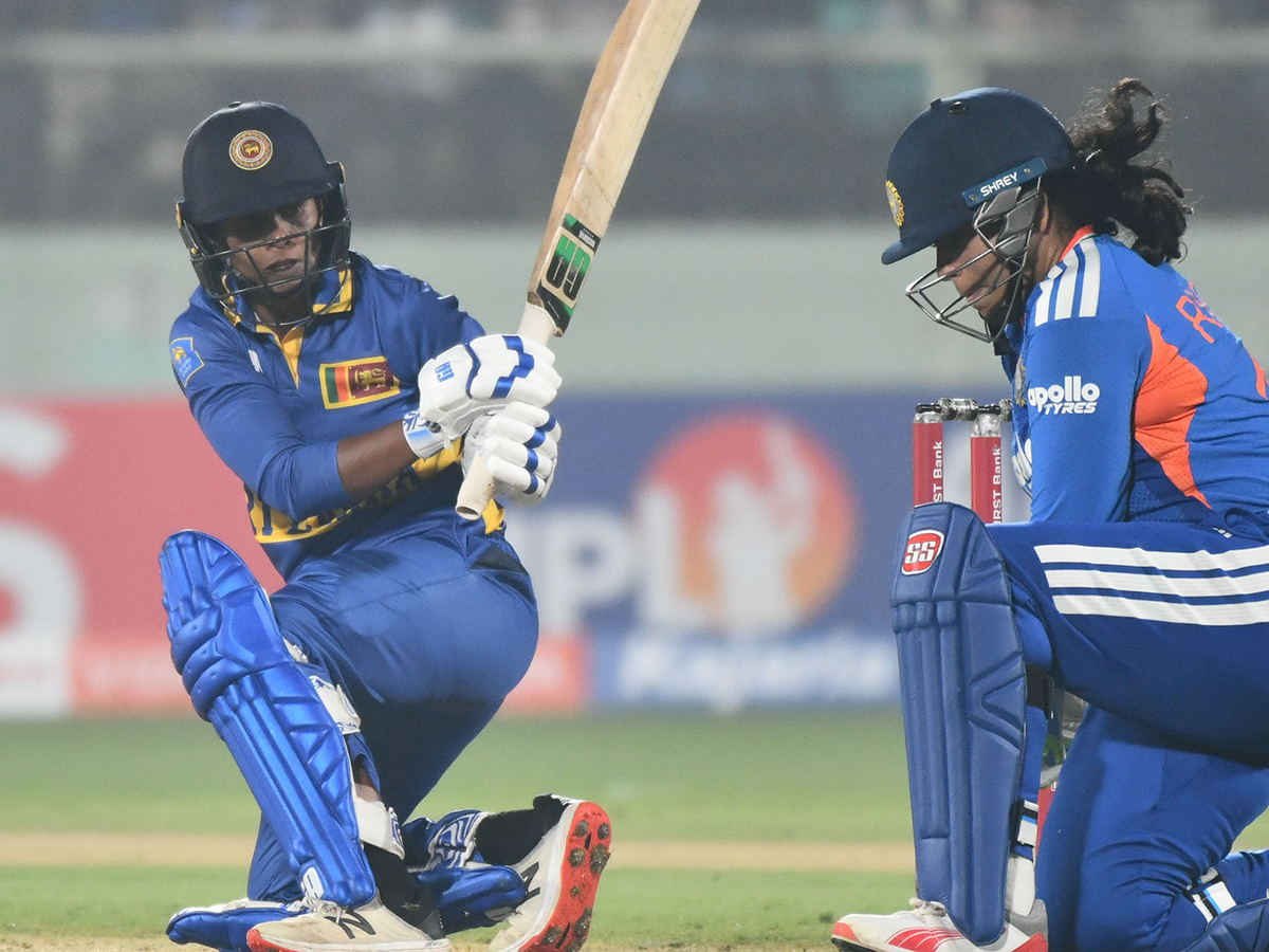 First Women T20I cricket match between India and Sri Lanka in Visakhapatnam13