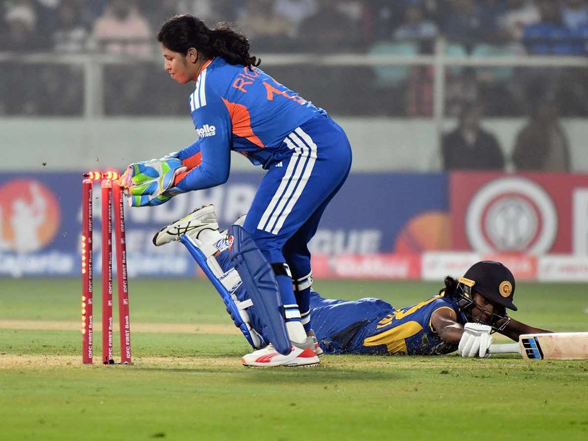 First Women T20I cricket match between India and Sri Lanka in Visakhapatnam14