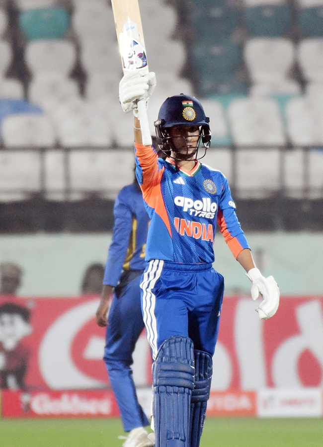 First Women T20I cricket match between India and Sri Lanka in Visakhapatnam25