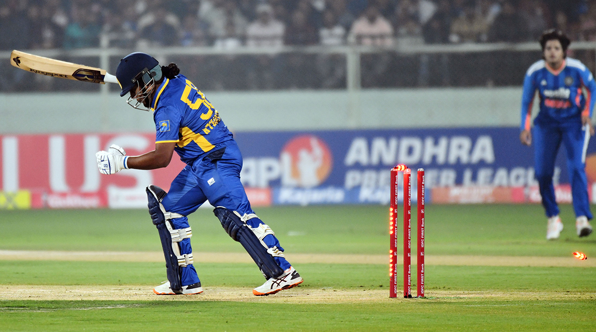 First Women T20I cricket match between India and Sri Lanka in Visakhapatnam5