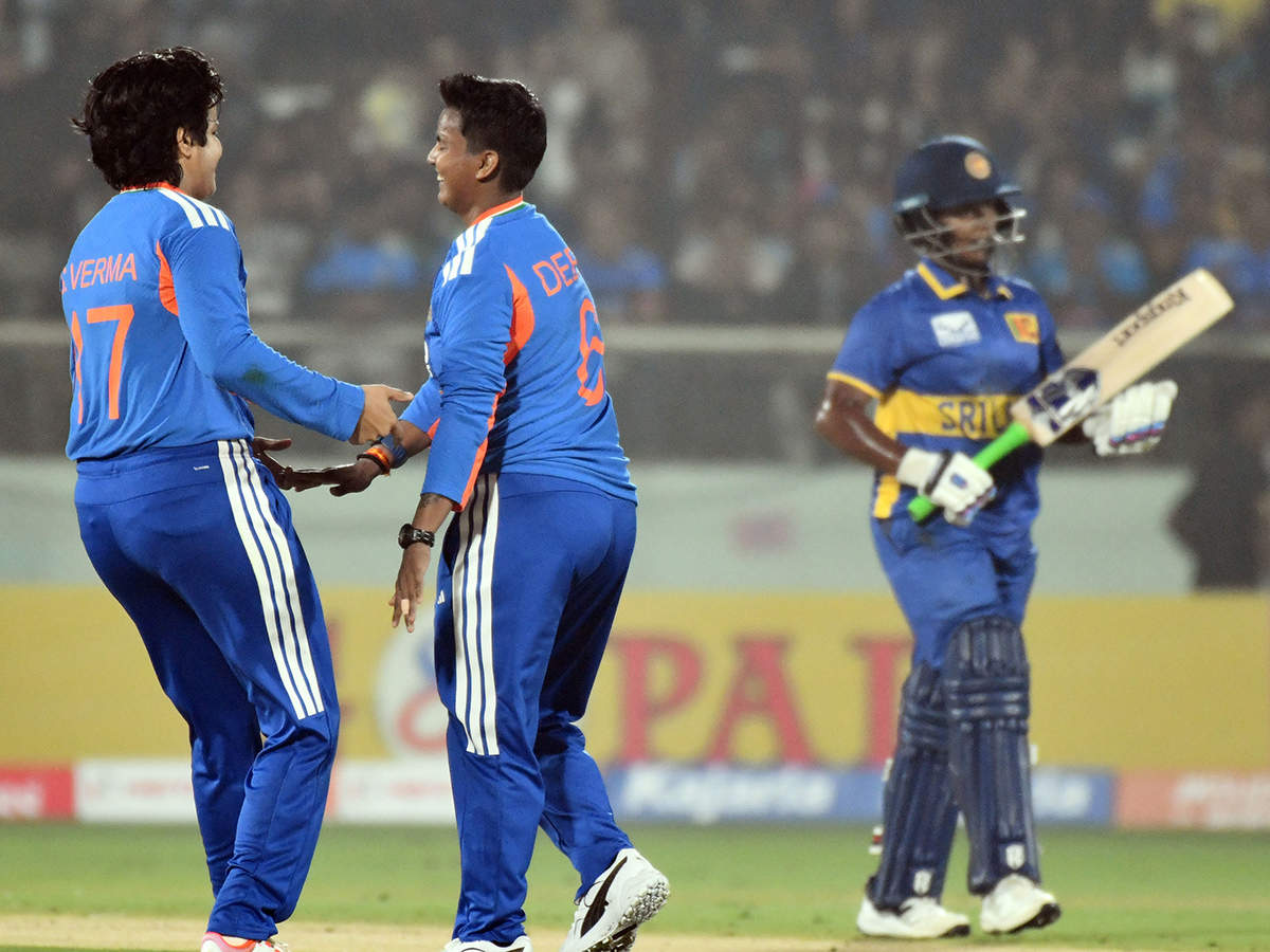 First Women T20I cricket match between India and Sri Lanka in Visakhapatnam8