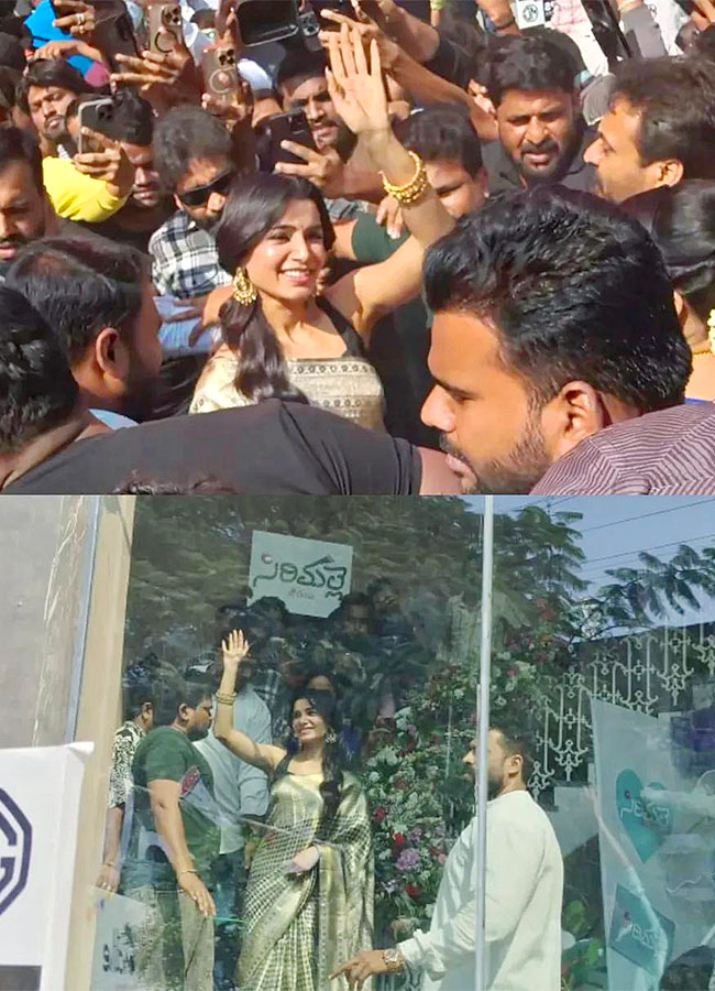 Samantha Ruth Prabhu MOBBED at Hyderabad Event Photos16
