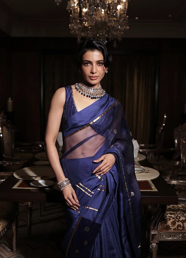 Samantha latest pictures in a saree goes viral11