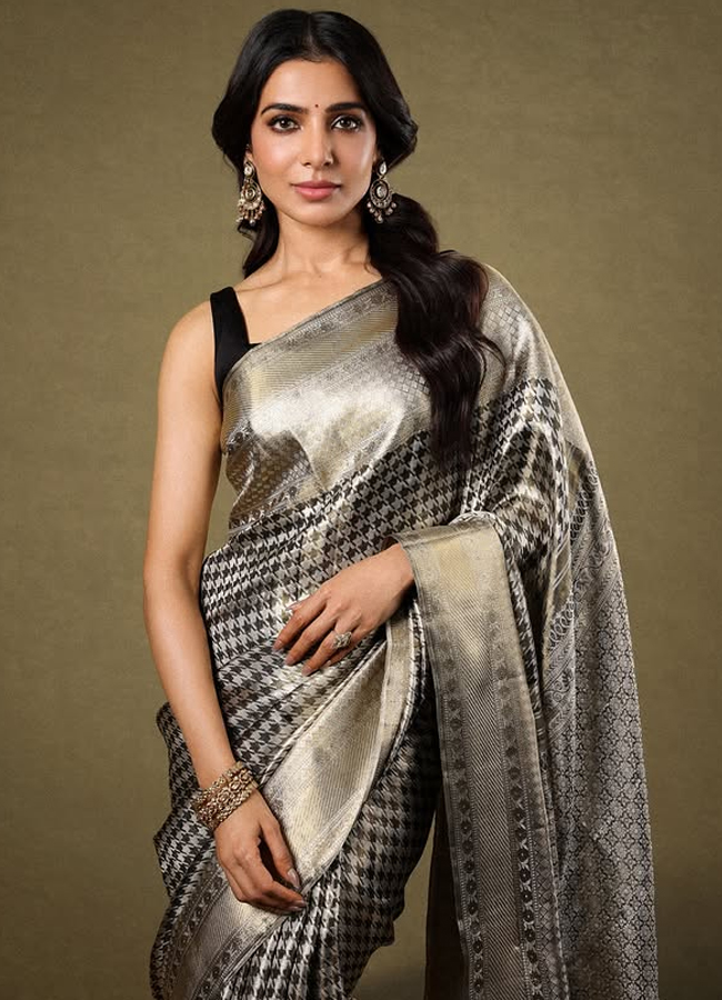 Samantha latest pictures in a saree goes viral6