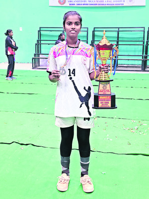 నేషనల్‌ గేమ్స్‌లో  మధురశ్రీకి ద్వితీయ స్థానం 
3