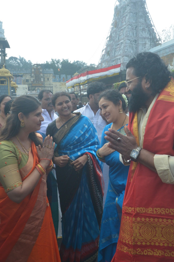 Rishab Shetty visited the Tirumala Sri Vari Temple Photos21