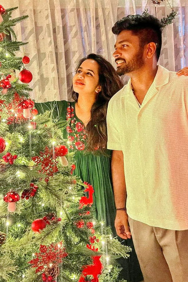 Sanju Samson wishes wife on 7th Wedding Anniversary Special Photos13