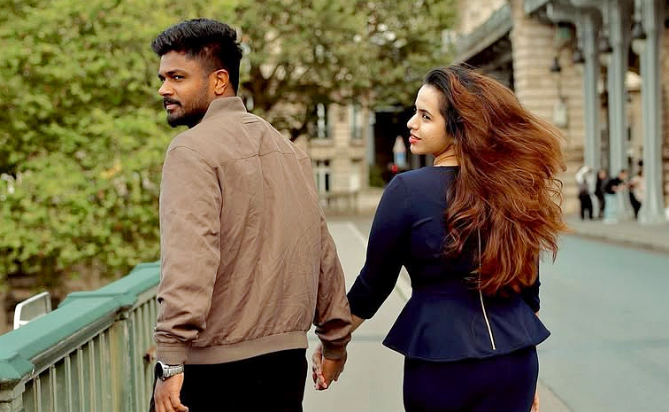 Sanju Samson wishes wife on 7th Wedding Anniversary Special Photos19