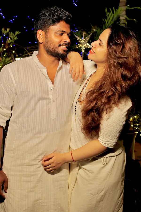 Sanju Samson wishes wife on 7th Wedding Anniversary Special Photos21