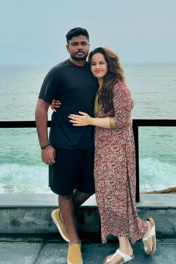 Sanju Samson wishes wife on 7th Wedding Anniversary Special Photos23