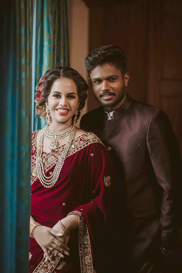 Sanju Samson wishes wife on 7th Wedding Anniversary Special Photos4