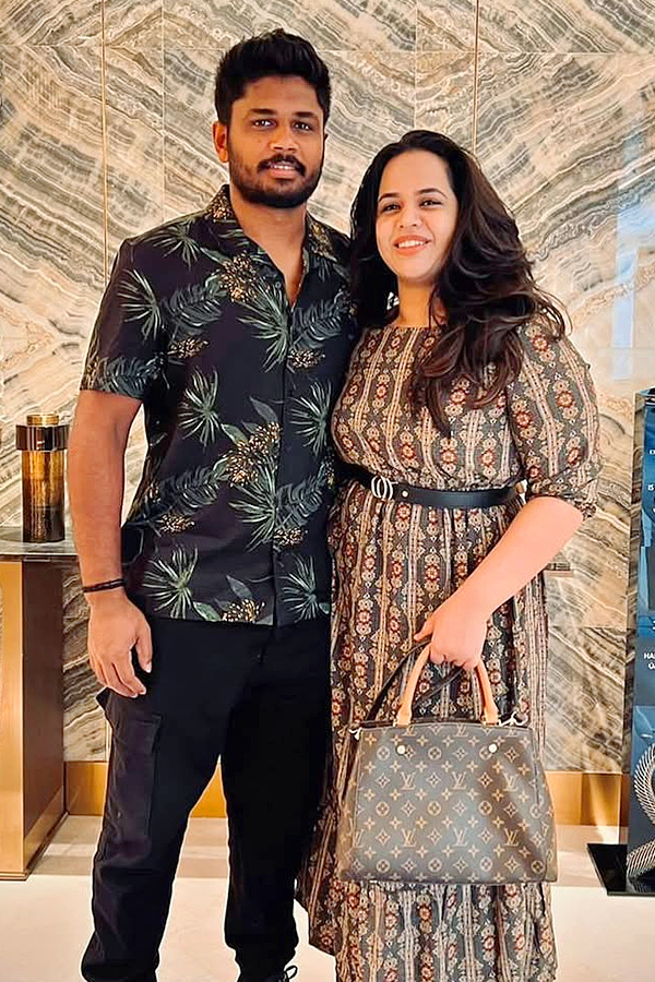 Sanju Samson wishes wife on 7th Wedding Anniversary Special Photos7