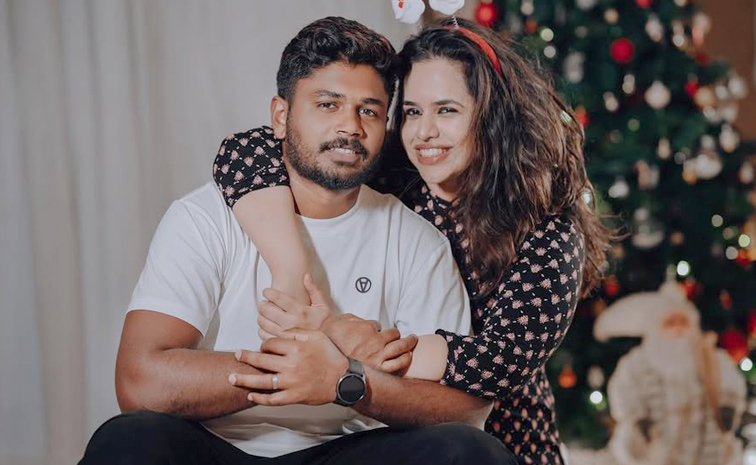 Sanju Samson wishes wife on 7th Wedding Anniversary Special Photos8