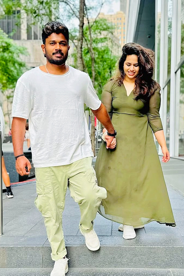 Sanju Samson wishes wife on 7th Wedding Anniversary Special Photos10