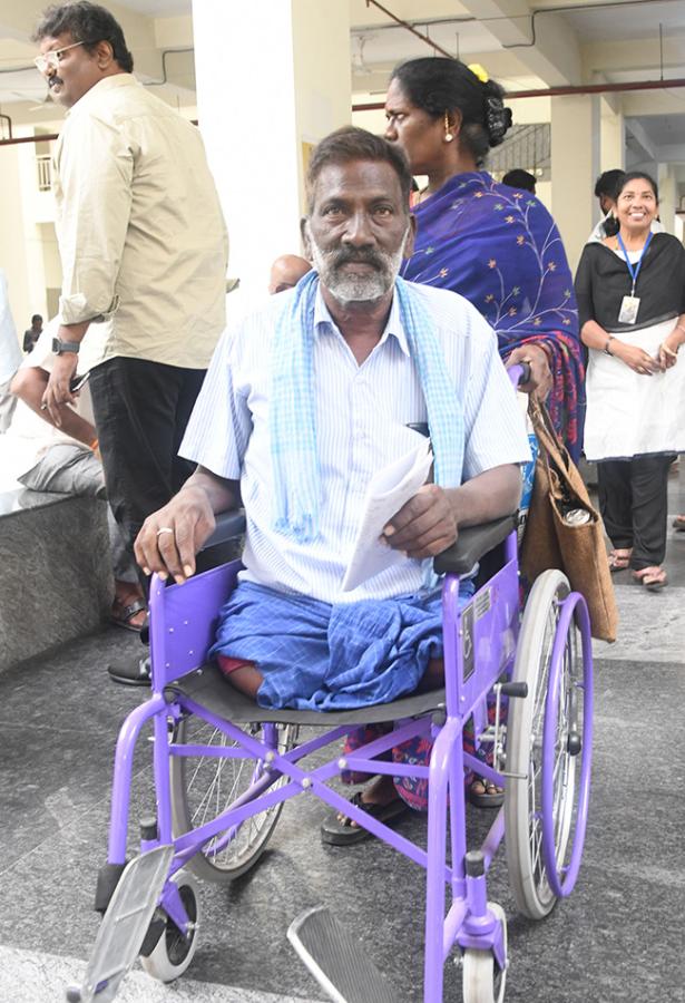 tirupati handicapped people Troubles To New pension15