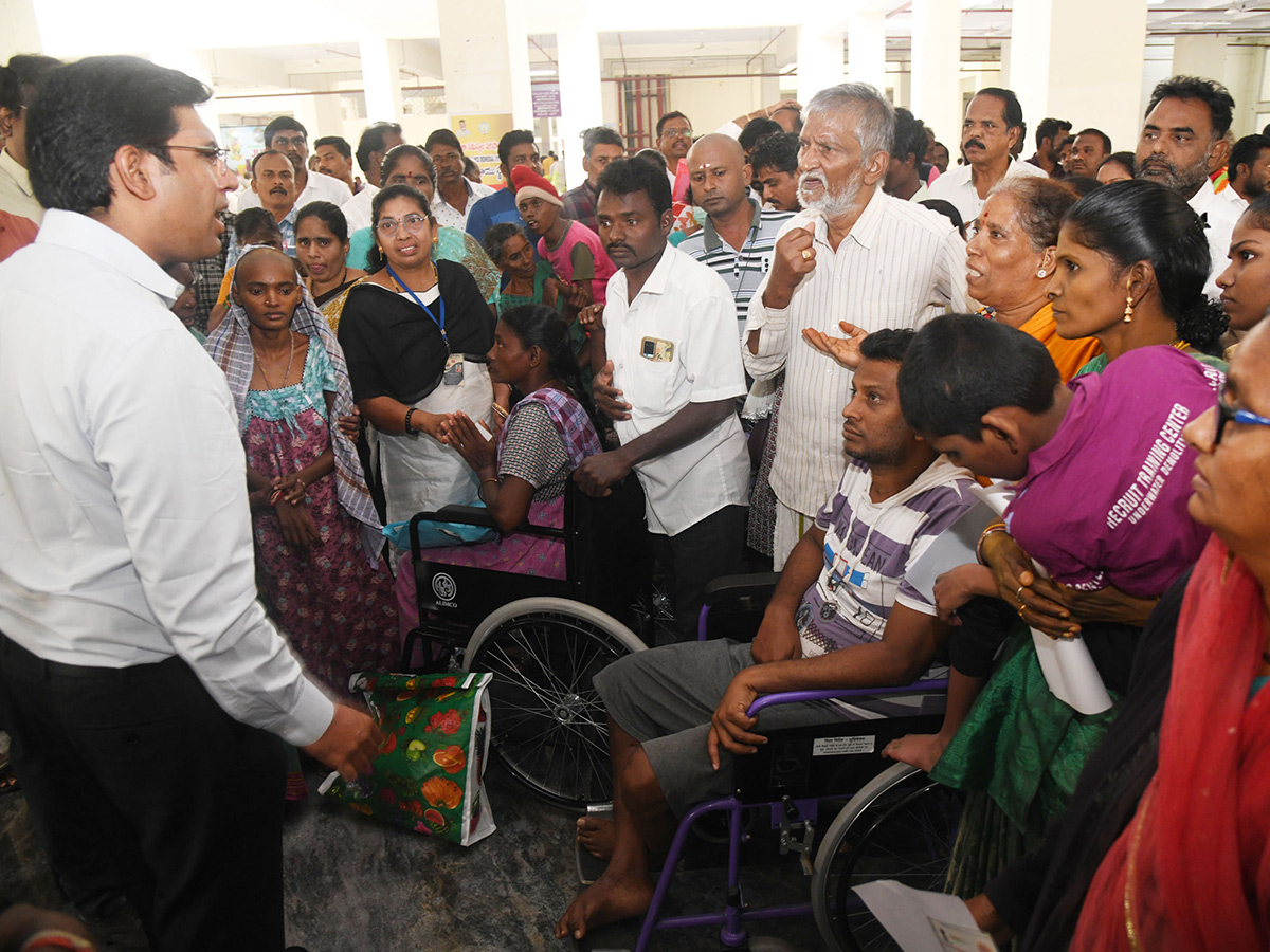 tirupati handicapped people Troubles To New pension4