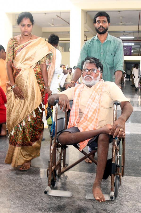 tirupati handicapped people Troubles To New pension6