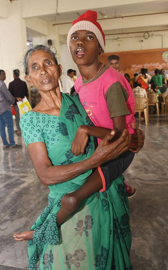 tirupati handicapped people Troubles To New pension8