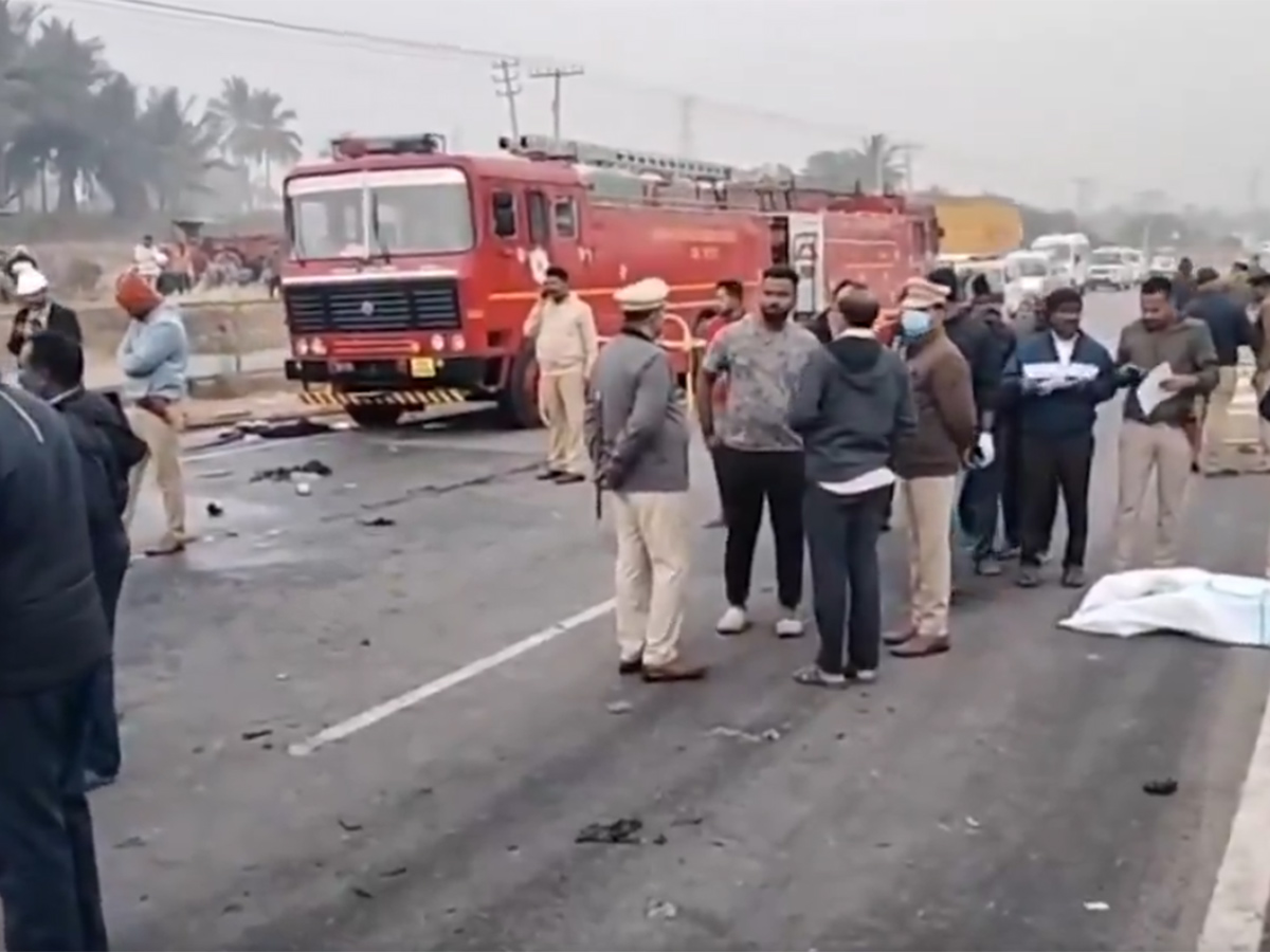 Bus Accident At Chitradurga 2025 Photos10