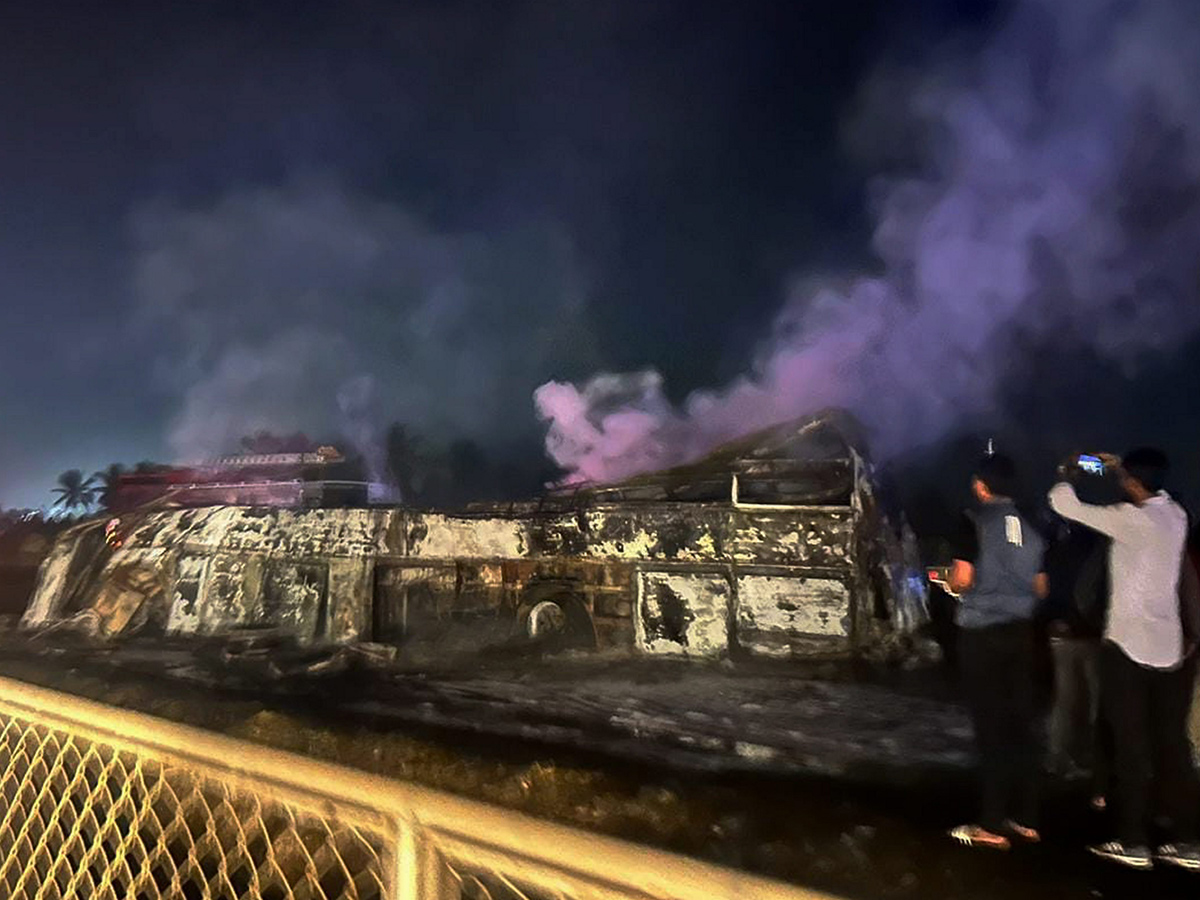 Bus Accident At Chitradurga 2025 Photos12