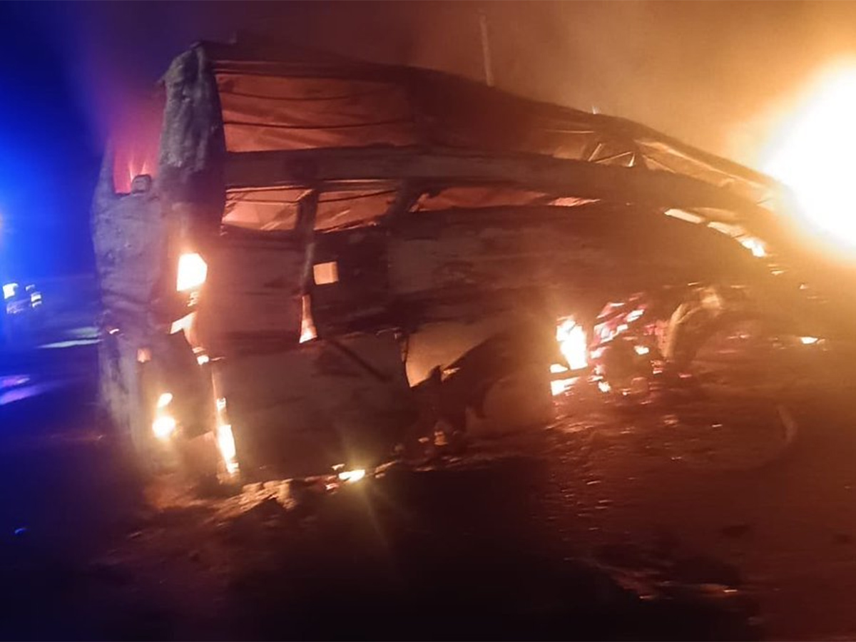 Bus Accident At Chitradurga 2025 Photos2