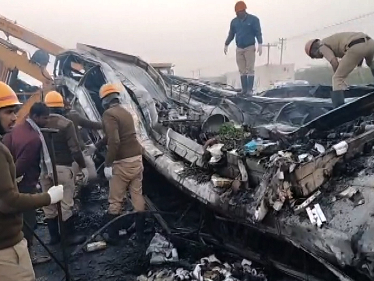 Bus Accident At Chitradurga 2025 Photos3