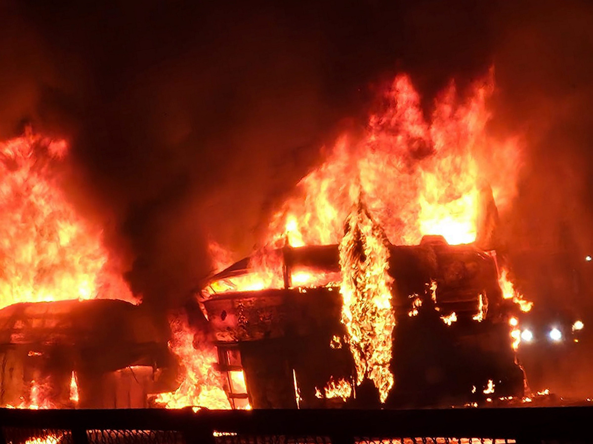 Bus Accident At Chitradurga 2025 Photos6