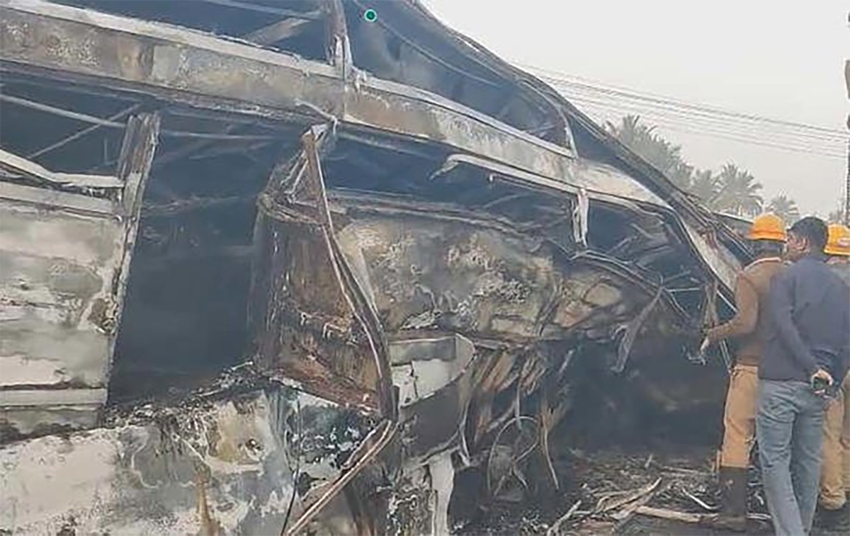 Bus Accident At Chitradurga 2025 Photos7