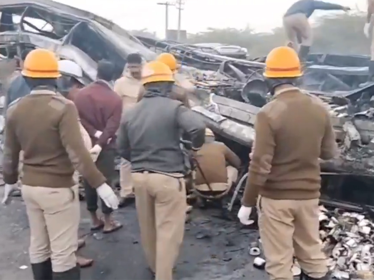 Bus Accident At Chitradurga 2025 Photos8