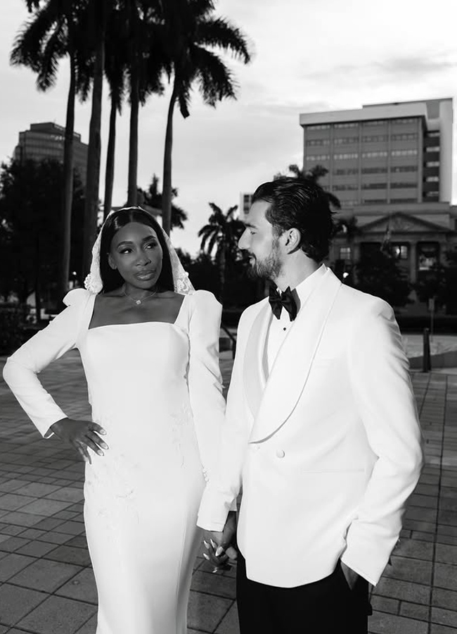 Venus Williams marries 'husband' again (photos)15