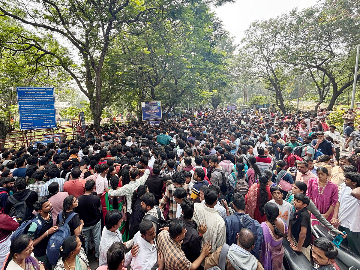 In Pics: Huge Devotees Rush At Tirumala Photos30