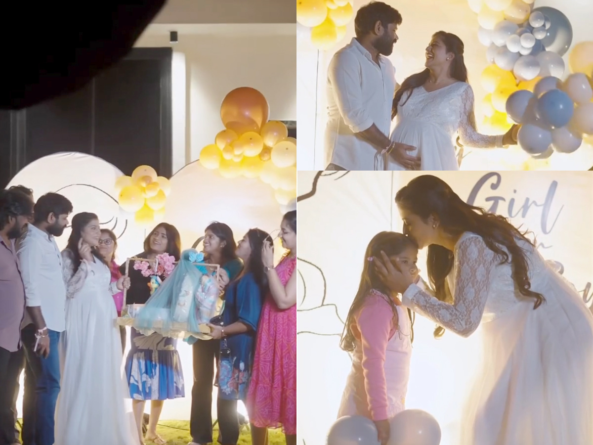 Bigg Boss Shivajyothi Hosts Baby Shower Celebrations Photos1