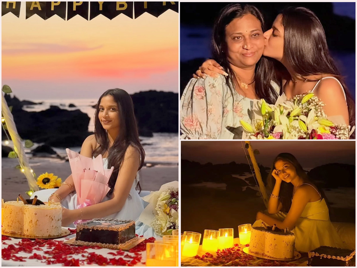 Court Movie Beauty Sridevi Birthday celebration on The Beach Photos1