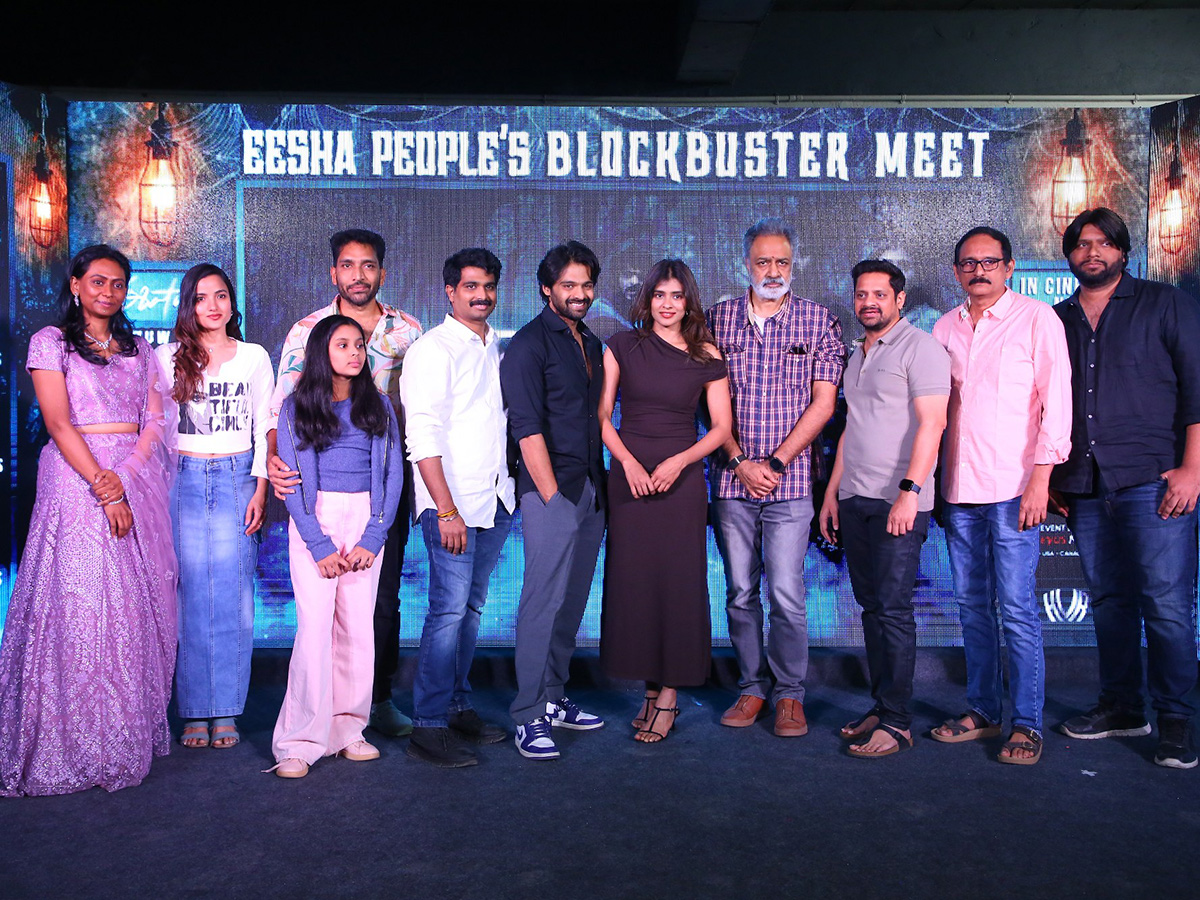 Hebah Patel : Eesha Movie Success Meet Photos12