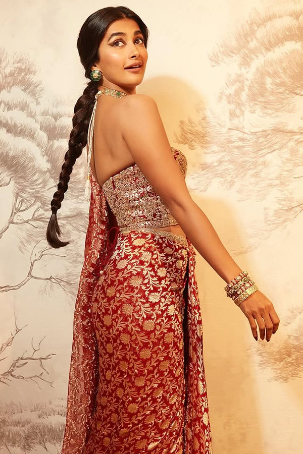 Actress Pooja Hegde At Jana Nayagan event Photos14