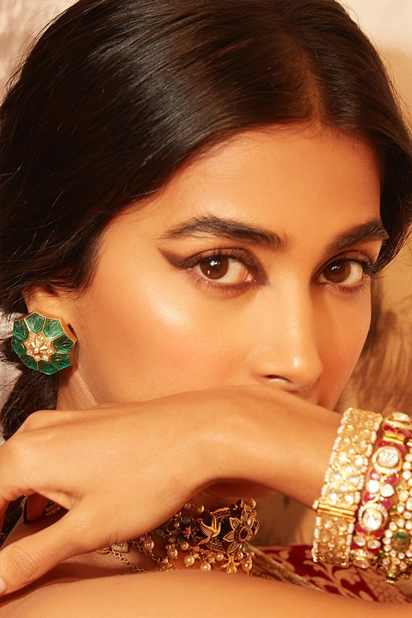 Actress Pooja Hegde At Jana Nayagan event Photos4